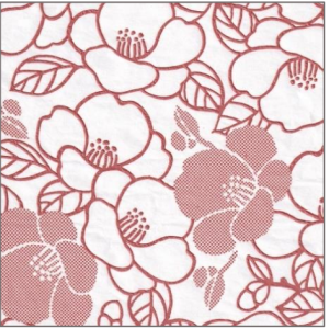 Camilla Red Tissue Transfer