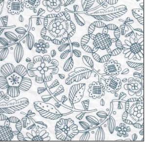 Scandi Blue Tissue Transfer