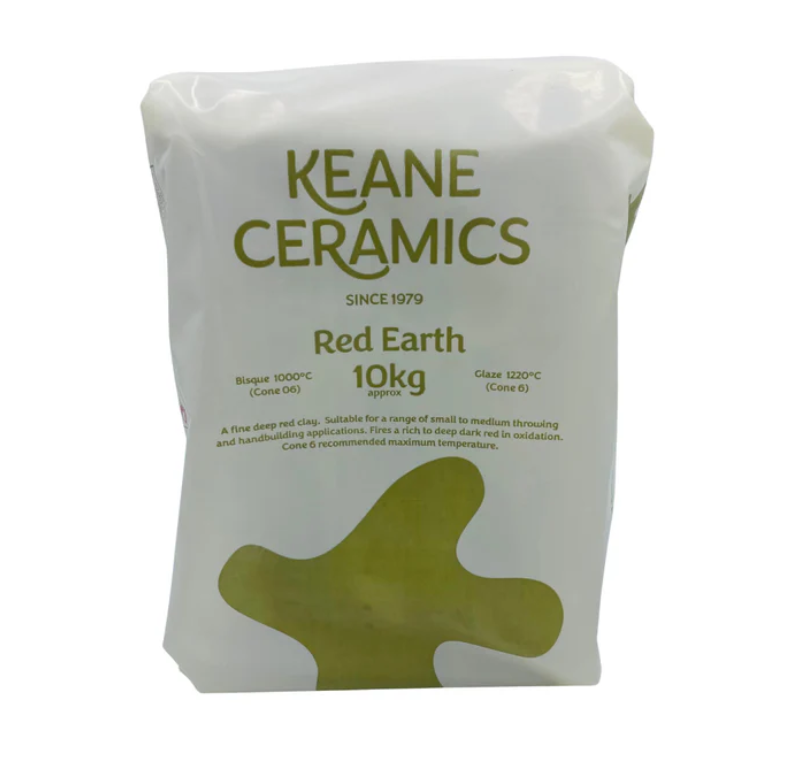 Keanes Red Earth Midfire Clay 10kg