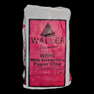 Walkers White Earthenware Paper Clay (WEPC) 10kg