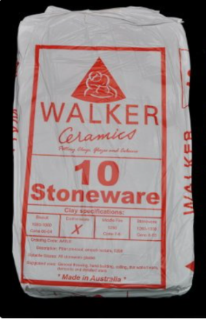 Walkers No.10 Stoneware Clay 10kg