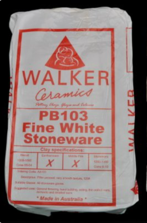 Walkers PB103 Stoneware Clay 10kg
