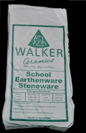 Walkers School Earthenware/Stoneware (SES) Clay 10kg