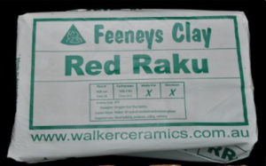 Feeneys Red Raku (RR) Clay 12.5kg