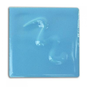 Turquoise Blue Earthenware Brush-on Glaze