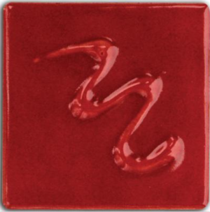 Brick Red Earthenware Brush-on Glaze
