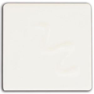 White Satin Earthenware Brush-on Glaze