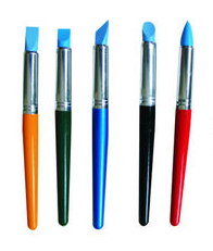 Rubber Brush Set - 5 pc