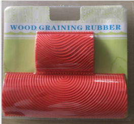 Wood Graining Tool 2pc - Rubber