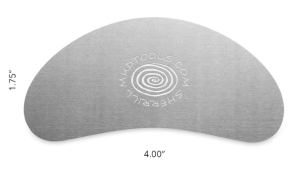 Mudtools  Bean Drawing Rib Smooth Stainless Steel