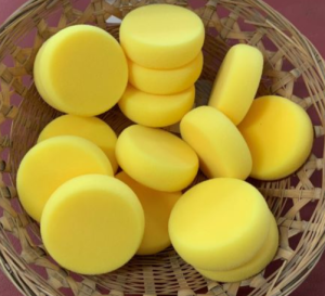 Small Yellow Sponges - 12pc
