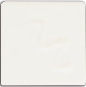 White Opaque Gloss Stoneware Brush-on Glaze