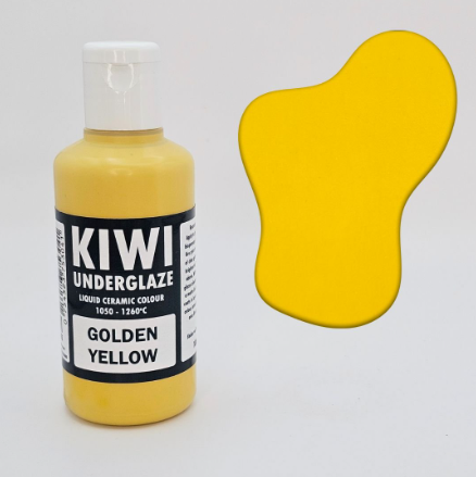 Golden Yellow Kiwi Underglaze