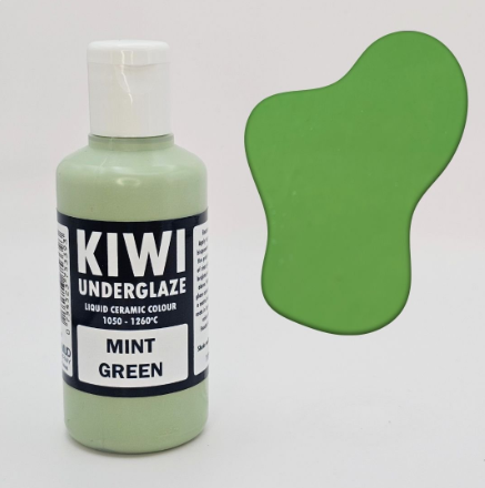 Mint Green Kiwi Underglaze