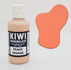 Peach Orange Kiwi Underglaze
